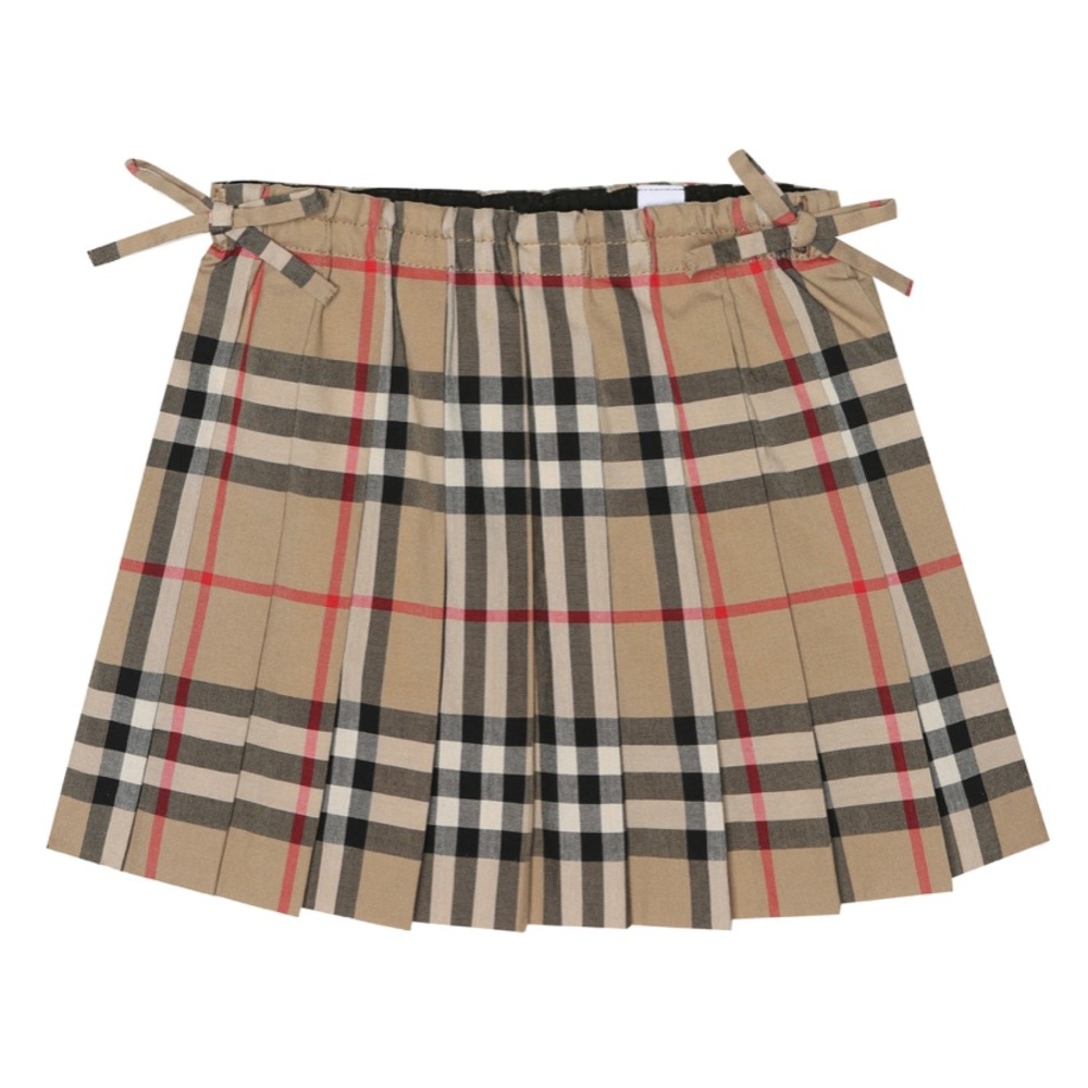 Like New Burberry Baby Check cotton skirt